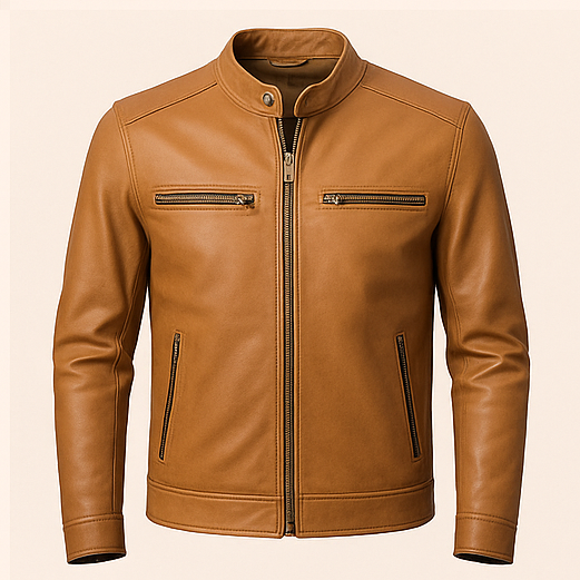 Yellow Leather Jacket